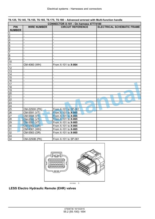 New Holland T6.125, T6.145, T6.155, T6.165, T6.175, T6.180 Auto Command Tier 4B Final Tractor Service Manual 47951297 4 New Holland T6.125, T6.145, T6.155, T6.165, T6.175, T6.180 Auto Command Tier 4B Final Tractor Service Manual 47951297-4