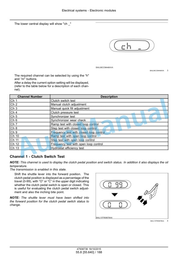 New Holland T6.125, T6.145, T6.155, T6.165, T6.175, T6.180 Auto Command Tier 4B Final Tractor Service Manual 47951299 4 New Holland T6.125, T6.145, T6.155, T6.165, T6.175, T6.180 Auto Command Tier 4B Final Tractor Service Manual 47951299-4