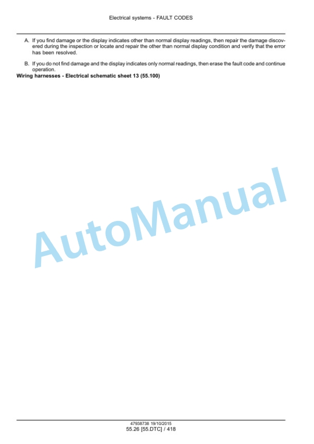 New Holland T6.125, T6.145, T6.155, T6.165, T6.175, T6.180 Auto Command Tier 4B Final Tractor Service Manual 47951302 2 New Holland T6.125, T6.145, T6.155, T6.165, T6.175, T6.180 Auto Command Tier 4B Final Tractor Service Manual 47951302-2