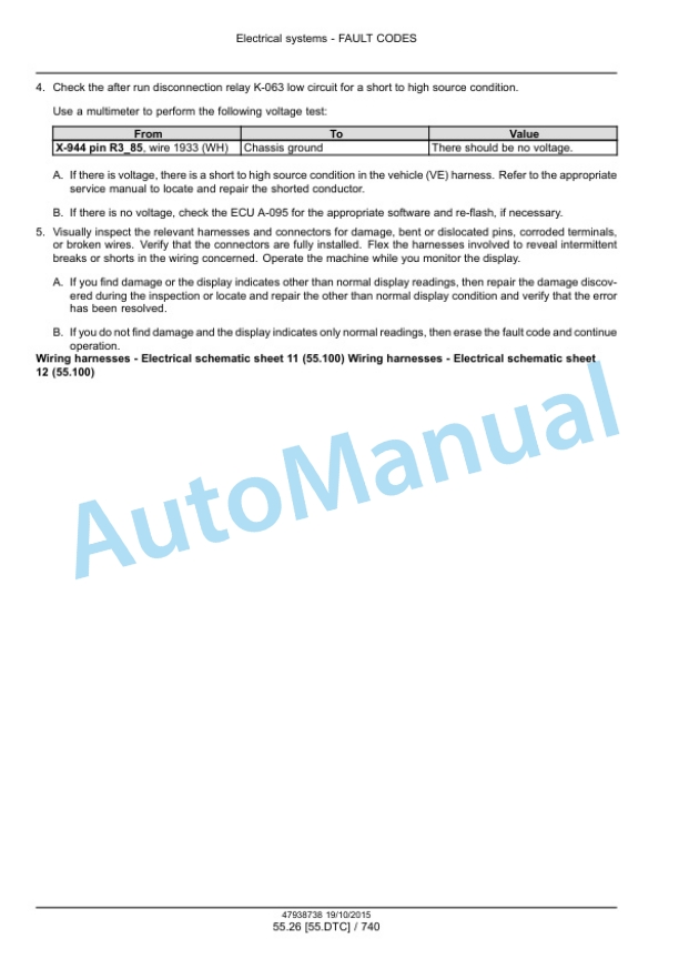 New Holland T6.125, T6.145, T6.155, T6.165, T6.175, T6.180 Auto Command Tier 4B Final Tractor Service Manual 47951303 2 New Holland T6.125, T6.145, T6.155, T6.165, T6.175, T6.180 Auto Command Tier 4B Final Tractor Service Manual 47951303-2