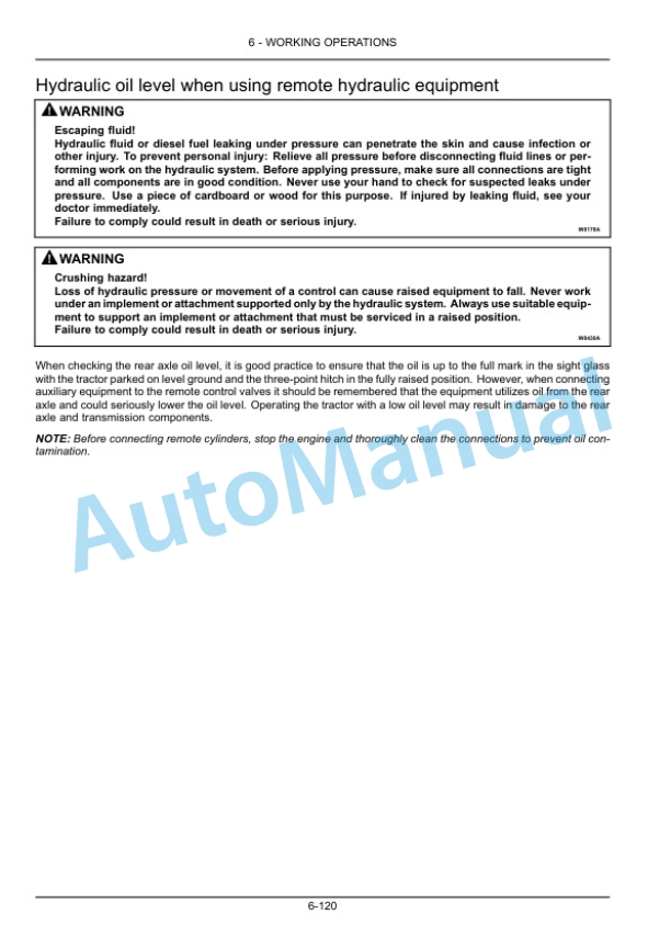 New Holland T6.140, T6.150, T6.160 Sidewinder II Auto Command Tractor Operation and Maintenance Manual 47897286 4 New Holland T6.140, T6.150, T6.160 Sidewinder II Auto Command Tractor Operation and Maintenance Manual 47897286 - Image 4