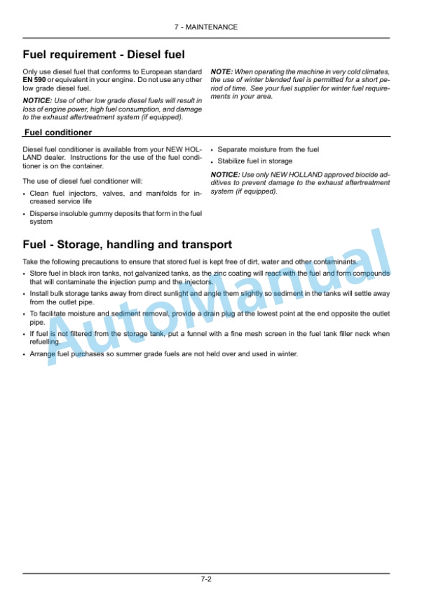 New Holland T6.145, T6.155, T6.165, T6.175, T6.180 Dynamic Command Stage IV Tractor Operation and Maintenance Manual 51550670 5 New Holland T6.145, T6.155, T6.165, T6.175, T6.180 Dynamic Command Stage IV Tractor Operation and Maintenance Manual 51550670 - Image 5