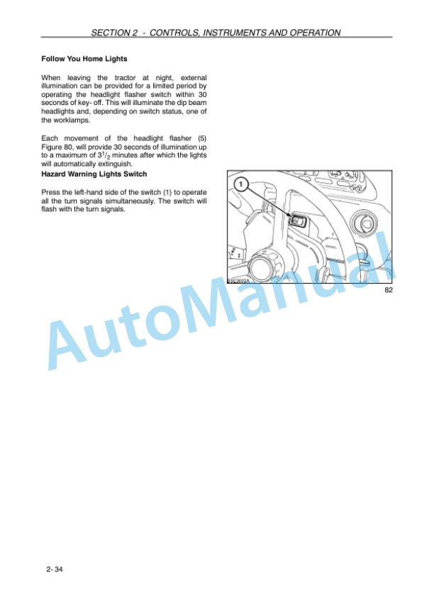 New Holland T7030, T7040, T7050, T7060 Power Command Transmission Operation and Maintenance Manual 47458232 10 New Holland T7030, T7040, T7050, T7060 Power Command Transmission Operation and Maintenance Manual 47458232-2
