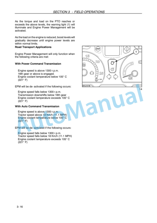 New Holland T7030, T7040, T7050, T7060, T7070 Sidewinder II Auto Command and Power Command Tractor Operation and Maintenance Manual 47458267 3 New Holland T7030, T7040, T7050, T7060, T7070 Sidewinder II Auto Command and Power Command Tractor Operation and Maintenance Manual 47458267-3
