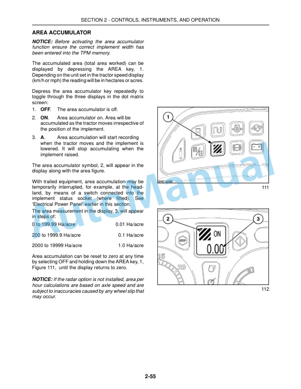 New Holland T7030, T7040, T7050, T7060, T7070 Sidewinder II Auto Command and Power Command Tractor Operation and Maintenance Manual 47460297-2