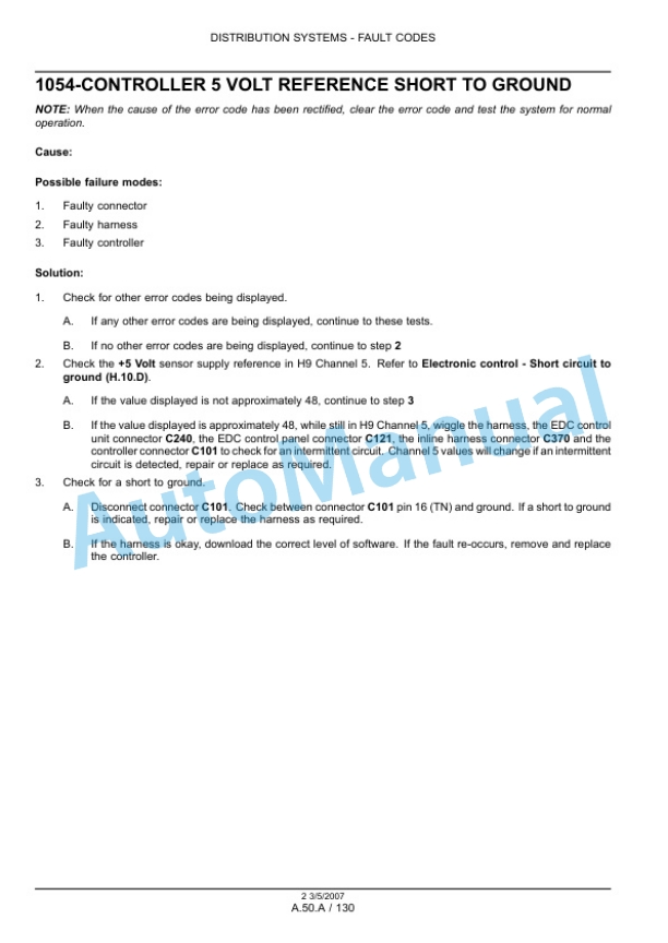 New Holland T7030, T7040, T7050, T7060 Tractor Repair Manual 87663218 3 New Holland T7030, T7040, T7050, T7060 Tractor Repair Manual 87663218-3
