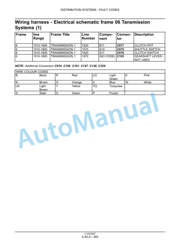 New Holland T7030, T7040, T7050, T7060 Tractor Repair Manual 87663219 2 New Holland T7030, T7040, T7050, T7060 Tractor Repair Manual 87663219-2