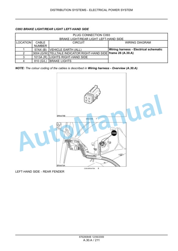 New Holland T7030, T7040, T7050, T7060 Tractor Service Manual 84410776 11 New Holland T7030, T7040, T7050, T7060 Tractor Service Manual 84410776-3