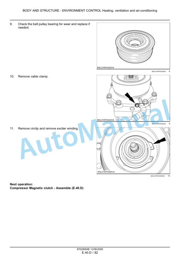 New Holland T7030, T7040, T7050, T7060 Tractor Service Manual 84410782 3 New Holland T7030, T7040, T7050, T7060 Tractor Service Manual 84410782 - Image 3