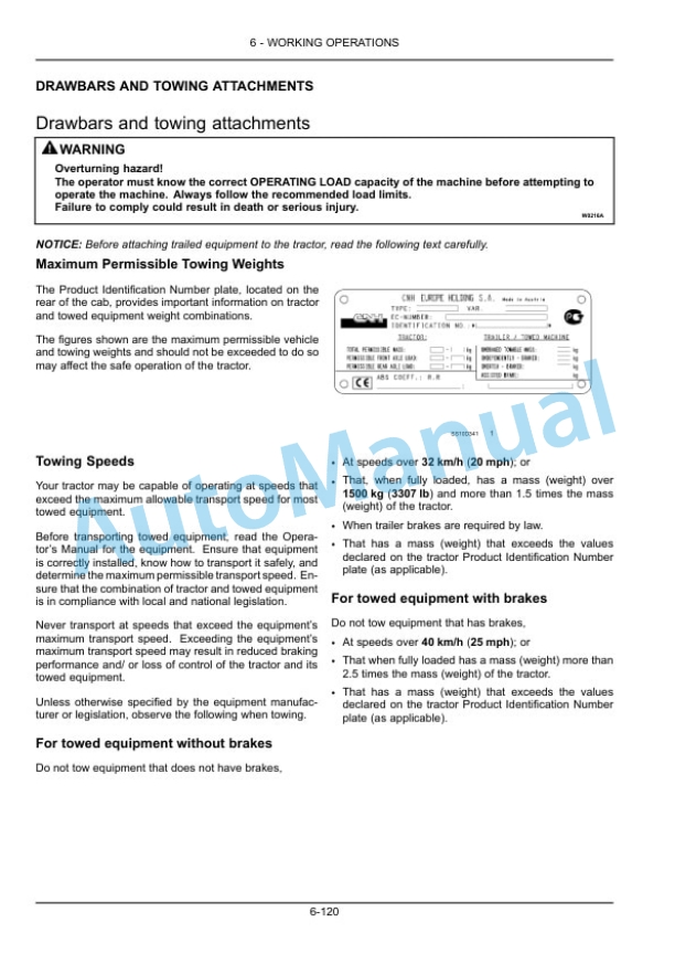 New Holland T7030, T7040, T7050, T7060 Transmission Power Command Tractor Operation and Maintenance Manual 47789308 4 New Holland T7030, T7040, T7050, T7060 Transmission Power Command Tractor Operation and Maintenance Manual 47789308 - Image 4