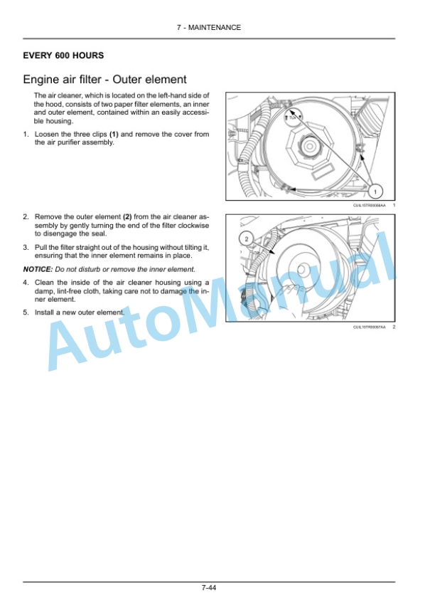 New Holland T7.140, T7.150, T7.165, T7.175, T7.180, T7.190, T7.195, T7.205 Tractor Operation and Maintenance Manual 47389976 5 New Holland T7.140, T7.150, T7.165, T7.175, T7.180, T7.190, T7.195, T7.205 Tractor Operation and Maintenance Manual 47389976-5