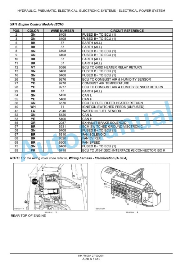 New Holland T7.170, T7.185, T7.200, T7.210 Auto Command Tractor - T7.170, T7.185, T7.200, T7.210 Range Command, Power Command Tractor Service Manual 84477609A 2 New Holland T7.170, T7.185, T7.200, T7.210 Auto Command Tractor - T7.170, T7.185, T7.200, T7.210 Range Command, Power Command Tractor Service Manual 84477609A-2