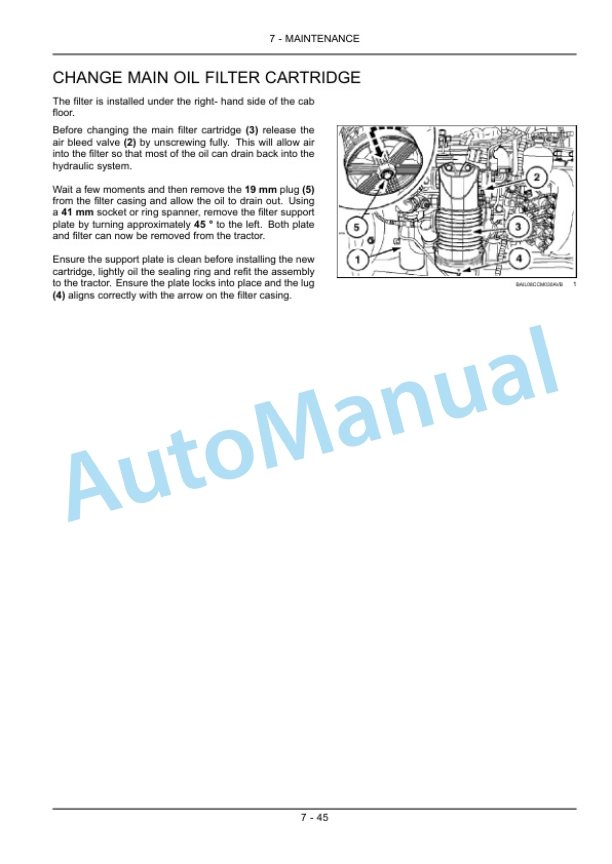 New Holland T7.170, T7.185, T7.200, T7.210 Range Command, Power Command Tractor Operation and Maintenance Manual 84411760 5 New Holland T7.170, T7.185, T7.200, T7.210 Range Command, Power Command Tractor Operation and Maintenance Manual 84411760 - Image 5