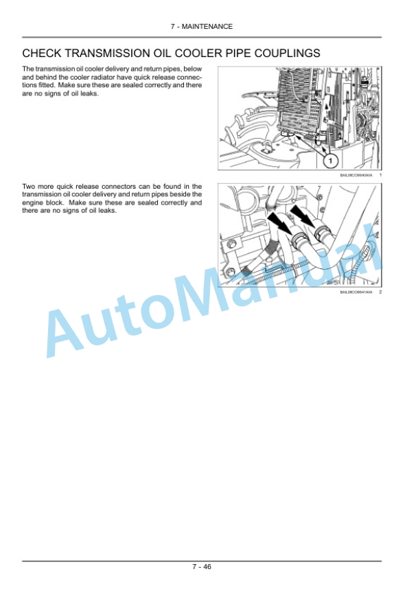 New Holland T7.170, T7.185, T7.200, T7.210 Range Command, Power Command Tractor Operation and Maintenance Manual 84479581 5 New Holland T7.170, T7.185, T7.200, T7.210 Range Command, Power Command Tractor Operation and Maintenance Manual 84479581 - Image 5