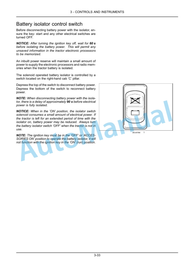 New Holland T7.170, T7.185, T7.200, T7.210 Sidewinder II Auto Command Tractor Operation and Maintenance Manual 47892966 2 New Holland T7.170, T7.185, T7.200, T7.210 Sidewinder II Auto Command Tractor Operation and Maintenance Manual 47892966 - Image 2