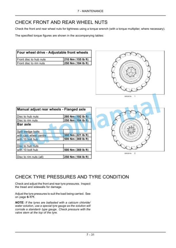 New Holland T7.170, T7.185, T7.200, T7.210 Sidewinder II Auto Command Tractor Operation and Maintenance Manual 84345261 5 New Holland T7.170, T7.185, T7.200, T7.210 Sidewinder II Auto Command Tractor Operation and Maintenance Manual 84345261-5