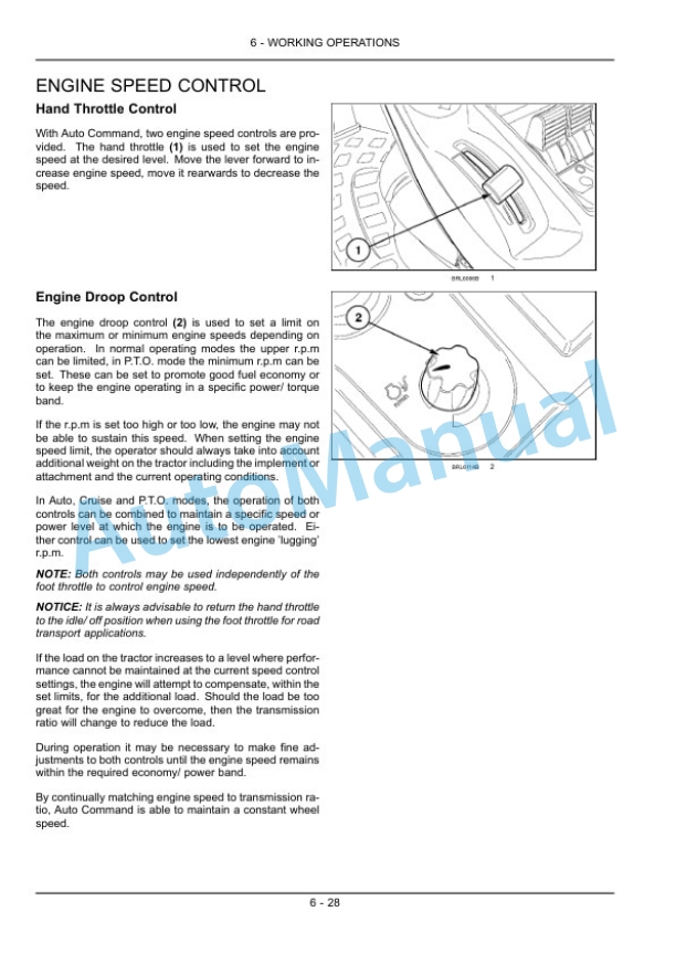 New Holland T7.170, T7.185, T7.200, T7.210 Sidewinder II Auto Command Tractor Operation and Maintenance Manual 84411148 3 New Holland T7.170, T7.185, T7.200, T7.210 Sidewinder II Auto Command Tractor Operation and Maintenance Manual 84411148-3