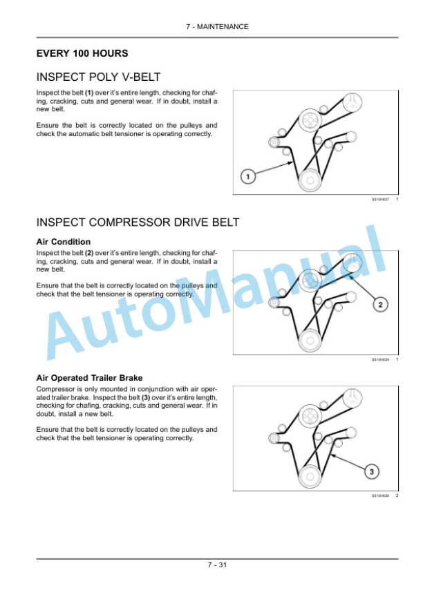 New Holland T7.170, T7.185, T7.200, T7.210 Sidewinder II Auto Command Tractor Operation and Maintenance Manual 84411206 5 New Holland T7.170, T7.185, T7.200, T7.210 Sidewinder II Auto Command Tractor Operation and Maintenance Manual 84411206 - Image 5