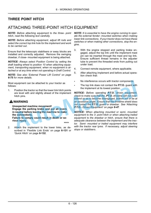 New Holland T7.170, T7.185, T7.200, T7.210 Sidewinder II Auto Command Tractor Operation and Maintenance Manual 84479527 4 New Holland T7.170, T7.185, T7.200, T7.210 Sidewinder II Auto Command Tractor Operation and Maintenance Manual 84479527 - Image 4