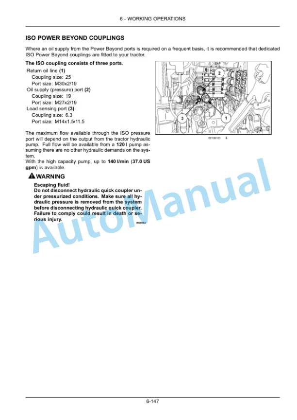 New Holland T7.170, T7.185, T7.200, T7.210 Sidewinder II Range Command, Power Command Tractor Operation and Maintenance Manual 47893002 4 New Holland T7.170, T7.185, T7.200, T7.210 Sidewinder II Range Command, Power Command Tractor Operation and Maintenance Manual 47893002 - Image 4
