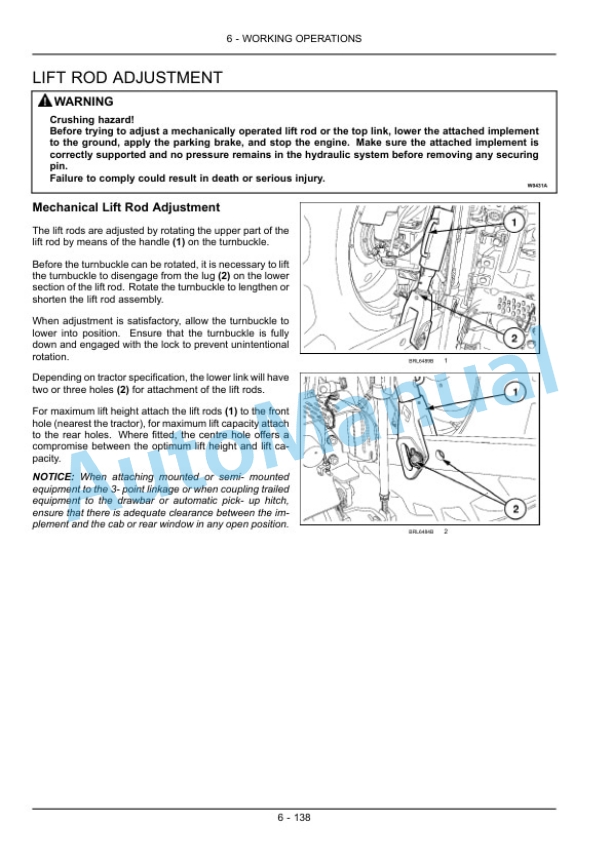 New Holland T7.170, T7.185, T7.200, T7.210 Sidewinder II Range Command, Power Command Tractor Operation and Maintenance Manual 84350757 4 New Holland T7.170, T7.185, T7.200, T7.210 Sidewinder II Range Command, Power Command Tractor Operation and Maintenance Manual 84350757-4