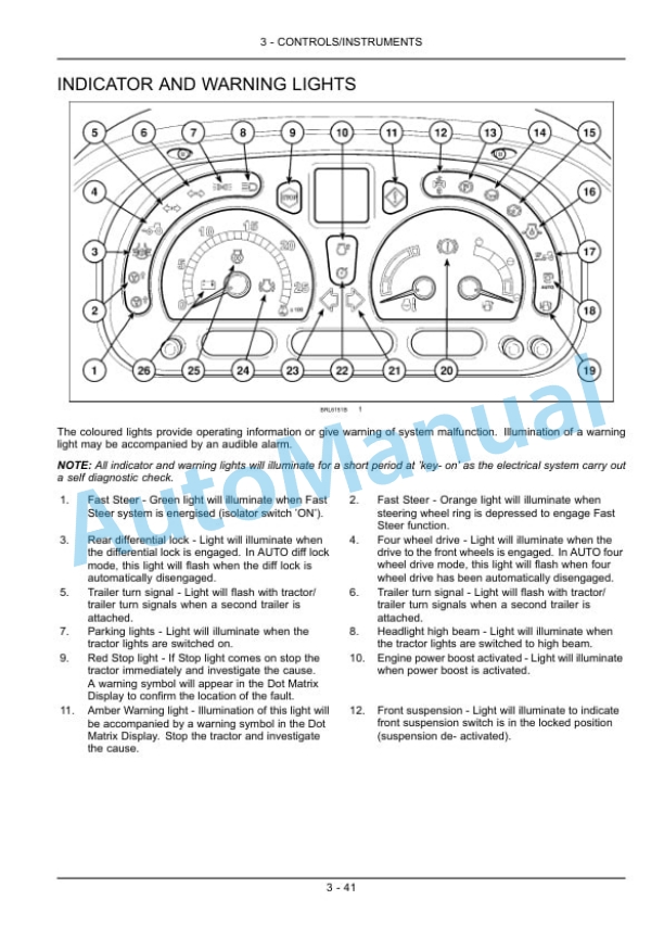 New Holland T7.170, T7.185, T7.200, T7.210 Sidewinder II Range Command, Power Command Tractor Operation and Maintenance Manual 84411338 2 New Holland T7.170, T7.185, T7.200, T7.210 Sidewinder II Range Command, Power Command Tractor Operation and Maintenance Manual 84411338 - Image 2