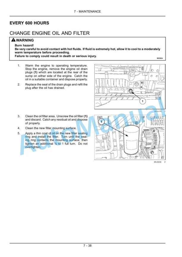New Holland T7.170, T7.185, T7.200, T7.210 Sidewinder II Range Command, Power Command Tractor Operation and Maintenance Manual 84479555 5 New Holland T7.170, T7.185, T7.200, T7.210 Sidewinder II Range Command, Power Command Tractor Operation and Maintenance Manual 84479555 - Image 5