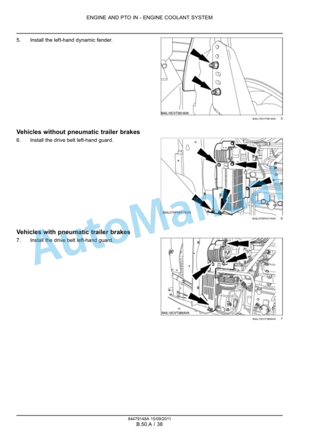 New Holland T7.170, T7.185, T7.200, T7.210 Tractor Service Manual 84479148A 4 New Holland T7.170, T7.185, T7.200, T7.210 Tractor Service Manual 84479148A-4