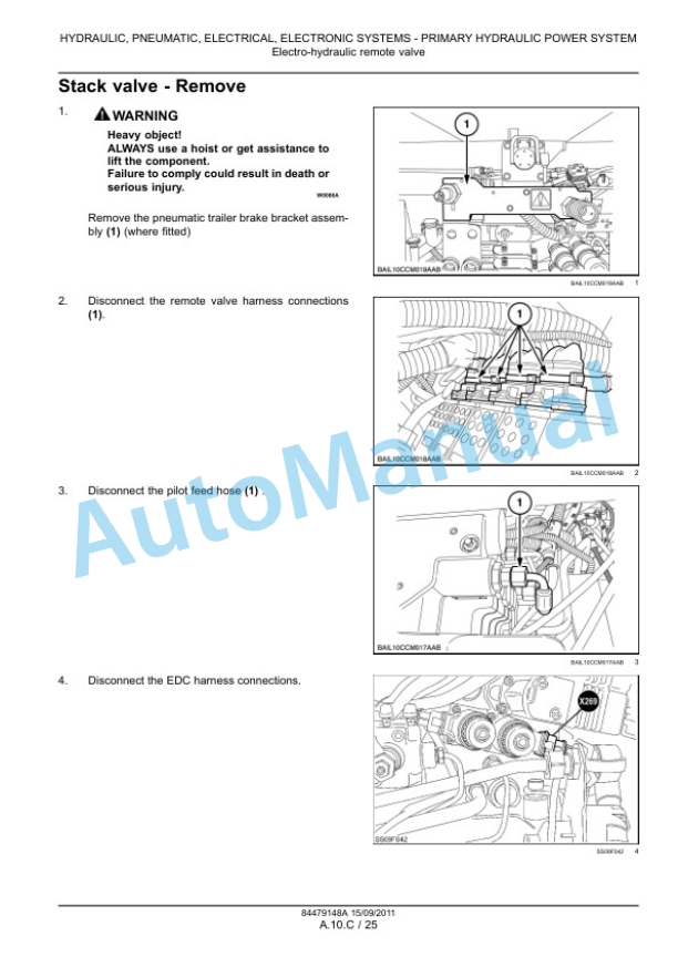 New Holland T7.170, T7.185, T7.200, T7.210 Tractor Service Manual 84561157 5 New Holland T7.170, T7.185, T7.200, T7.210 Tractor Service Manual 84561157 - Image 5