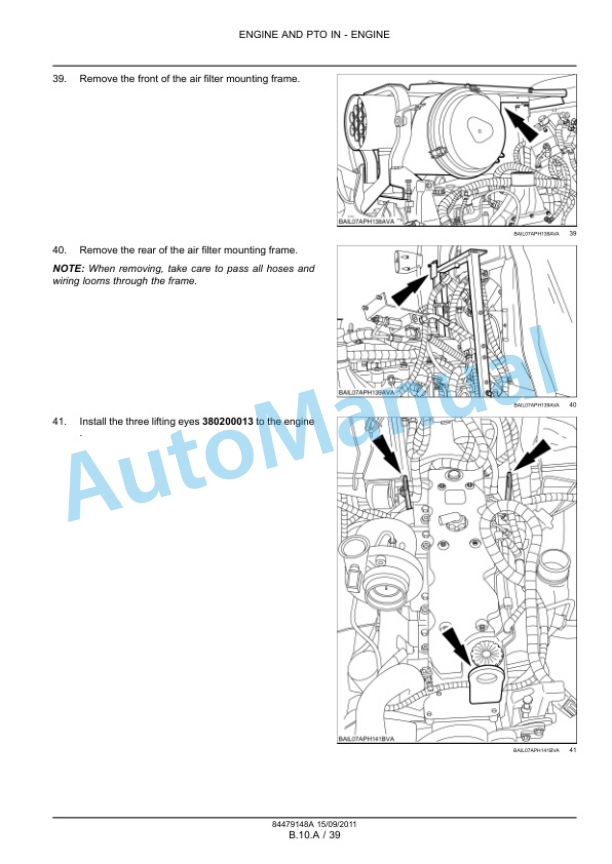 New Holland T7.170, T7.185, T7.200, T7.210 Tractor Service Manual 84561162 2 New Holland T7.170, T7.185, T7.200, T7.210 Tractor Service Manual 84561162-2