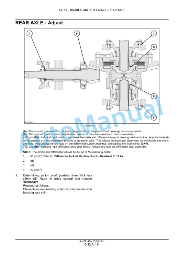 New Holland T7.170, T7.185, T7.200, T7.210 Tractor Service Manual 84561164 5 New Holland T7.170, T7.185, T7.200, T7.210 Tractor Service Manual 84561164-5