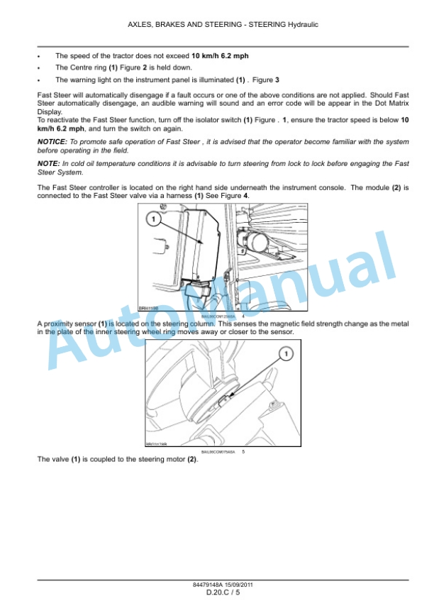 New Holland T7.170, T7.185, T7.200, T7.210 Tractor Service Manual 84561165 3 New Holland T7.170, T7.185, T7.200, T7.210 Tractor Service Manual 84561165 - Image 3