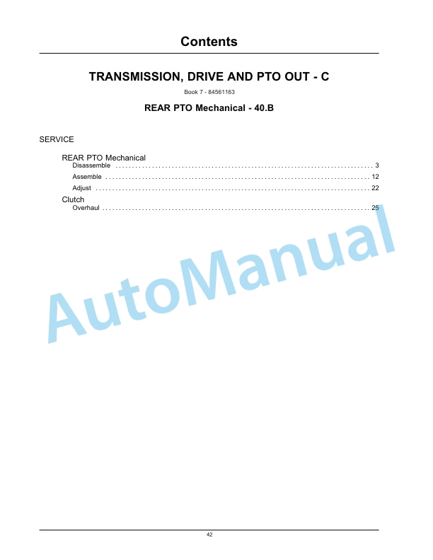 New Holland T7.170, T7.185, T7.200, T7.210 Tractor Service Manual 84561167 4 New Holland T7.170, T7.185, T7.200, T7.210 Tractor Service Manual 84561167-4