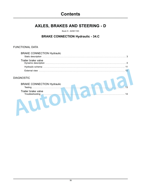 New Holland T7.170, T7.185, T7.200, T7.210 Tractor Service Manual 84561167 5 New Holland T7.170, T7.185, T7.200, T7.210 Tractor Service Manual 84561167-5