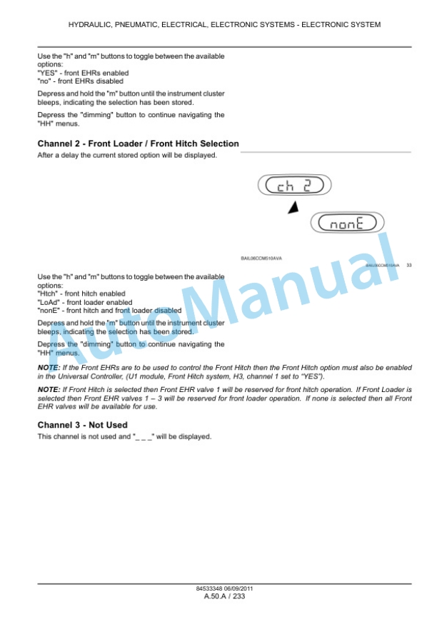 New Holland T7.170 - T7.210 Sidewinder II Auto Command Tractor - T7.170 - T7.210 Sidewinder II Range Command, Power Command Tractor Calibration Booklet 84533348 4 New Holland T7.170 - T7.210 Sidewinder II Auto Command Tractor - T7.170 - T7.210 Sidewinder II Range Command, Power Command Tractor Calibration Booklet 84533348-4