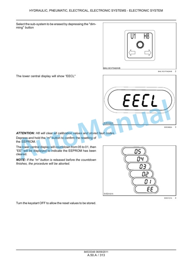 New Holland T7.170 - T7.210 Sidewinder II Auto Command Tractor - T7.170 - T7.210 Sidewinder II Range Command, Power Command Tractor Calibration Booklet 84533348 5 New Holland T7.170 - T7.210 Sidewinder II Auto Command Tractor - T7.170 - T7.210 Sidewinder II Range Command, Power Command Tractor Calibration Booklet 84533348-5