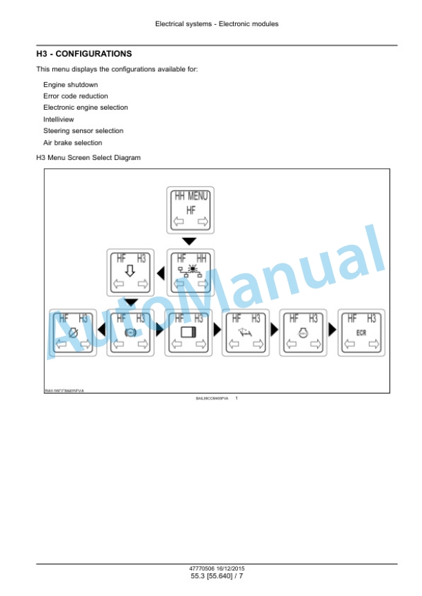 New Holland T7.175, T7.190, T7.195, T7.205 Tractor Service Manual 47770506 5 New Holland T7.175, T7.190, T7.195, T7.205 Tractor Service Manual 47770506 - Image 5