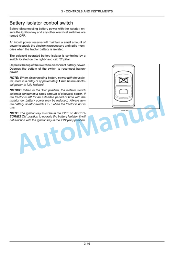 New Holland T7.175, T7.190, T7.210, T7.225 Auto Command Tier 4B Final Sidewinder II Tractor Operation and Maintenance Manual 47948836 2 New Holland T7.175, T7.190, T7.210, T7.225 Auto Command Tier 4B Final Sidewinder II Tractor Operation and Maintenance Manual 47948836 - Image 2