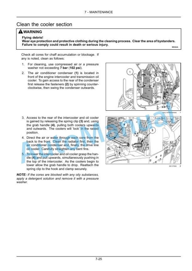 New Holland T7.175, T7.190, T7.210, T7.225 Auto Command Tier 4B Final Sidewinder II Tractor Operation and Maintenance Manual 47948836 5 New Holland T7.175, T7.190, T7.210, T7.225 Auto Command Tier 4B Final Sidewinder II Tractor Operation and Maintenance Manual 47948836 - Image 5