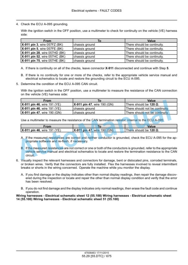 New Holland T7.175, T7.190, T7.210, T7.225 Auto Command Tier 4B Final Tractor Service Manual 47936463 5 New Holland T7.175, T7.190, T7.210, T7.225 Auto Command Tier 4B Final Tractor Service Manual 47936463 - Image 5