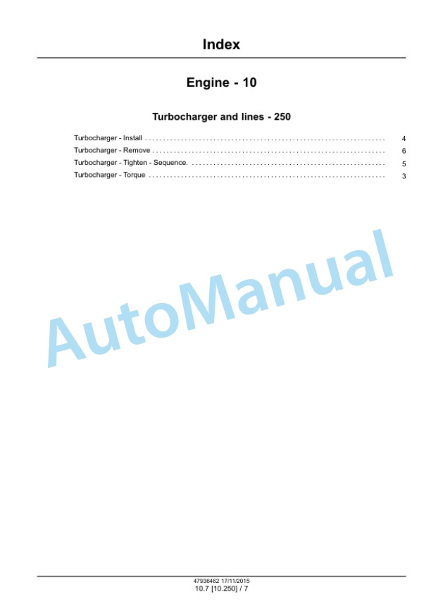 New Holland T7.175, T7.190, T7.210, T7.225 Auto Command Tier 4B Final Tractor Service Manual 47969471 4 New Holland T7.175, T7.190, T7.210, T7.225 Auto Command Tier 4B Final Tractor Service Manual 47969471 - Image 4