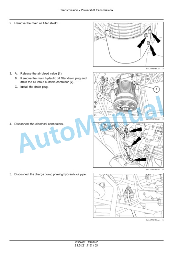 New Holland T7.175, T7.190, T7.210, T7.225 Auto Command Tier 4B Final Tractor Service Manual 47969472 4 New Holland T7.175, T7.190, T7.210, T7.225 Auto Command Tier 4B Final Tractor Service Manual 47969472-4