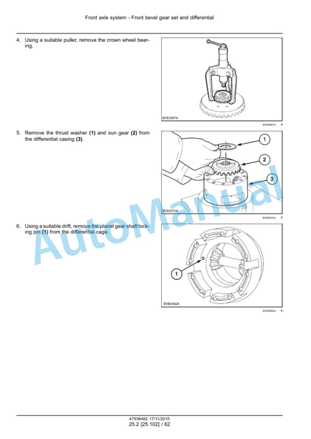 New Holland T7.175, T7.190, T7.210, T7.225 Auto Command Tier 4B Final Tractor Service Manual 47969474 3 New Holland T7.175, T7.190, T7.210, T7.225 Auto Command Tier 4B Final Tractor Service Manual 47969474 - Image 3