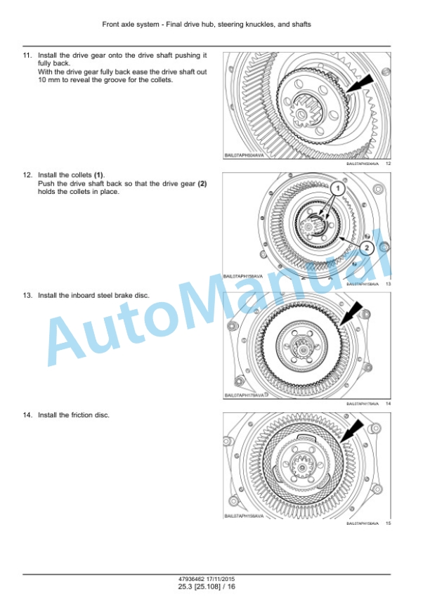 New Holland T7.175, T7.190, T7.210, T7.225 Auto Command Tier 4B Final Tractor Service Manual 47969474 4 New Holland T7.175, T7.190, T7.210, T7.225 Auto Command Tier 4B Final Tractor Service Manual 47969474 - Image 4