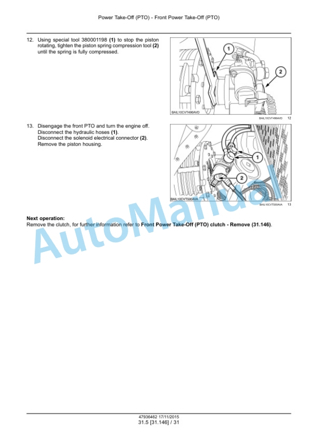 New Holland T7.175, T7.190, T7.210, T7.225 Auto Command Tier 4B Final Tractor Service Manual 47969475 4 New Holland T7.175, T7.190, T7.210, T7.225 Auto Command Tier 4B Final Tractor Service Manual 47969475 - Image 4