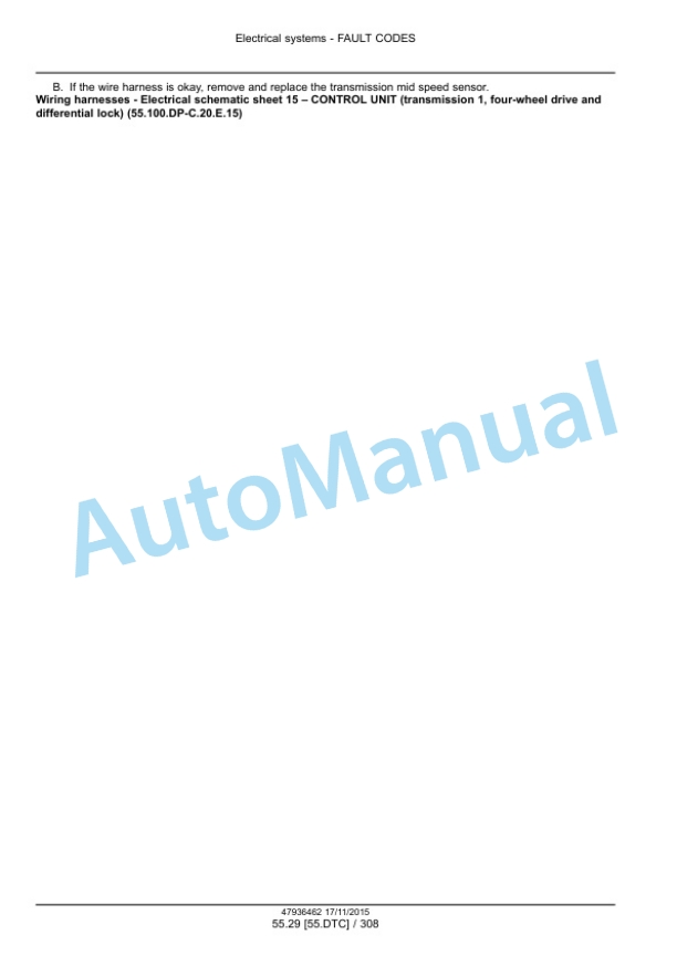 New Holland T7.175, T7.190, T7.210, T7.225 Auto Command Tier 4B Final Tractor Service Manual 47969486 5 New Holland T7.175, T7.190, T7.210, T7.225 Auto Command Tier 4B Final Tractor Service Manual 47969486-5