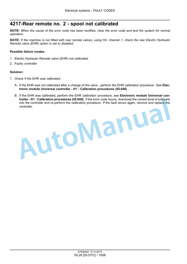 New Holland T7.175, T7.190, T7.210, T7.225 Auto Command Tier 4B Final Tractor Service Manual 47969488 4 New Holland T7.175, T7.190, T7.210, T7.225 Auto Command Tier 4B Final Tractor Service Manual 47969488-4