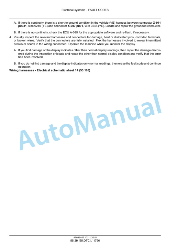 New Holland T7.175, T7.190, T7.210, T7.225 Auto Command Tier 4B Final Tractor Service Manual 47969490 4 New Holland T7.175, T7.190, T7.210, T7.225 Auto Command Tier 4B Final Tractor Service Manual 47969490-4