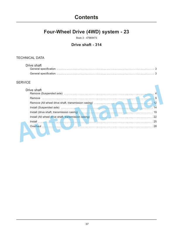 New Holland T7.175, T7.190, T7.210, T7.225 Auto Command Tier 4B Final Tractor Service Manual 47969491 2 New Holland T7.175, T7.190, T7.210, T7.225 Auto Command Tier 4B Final Tractor Service Manual 47969491-2