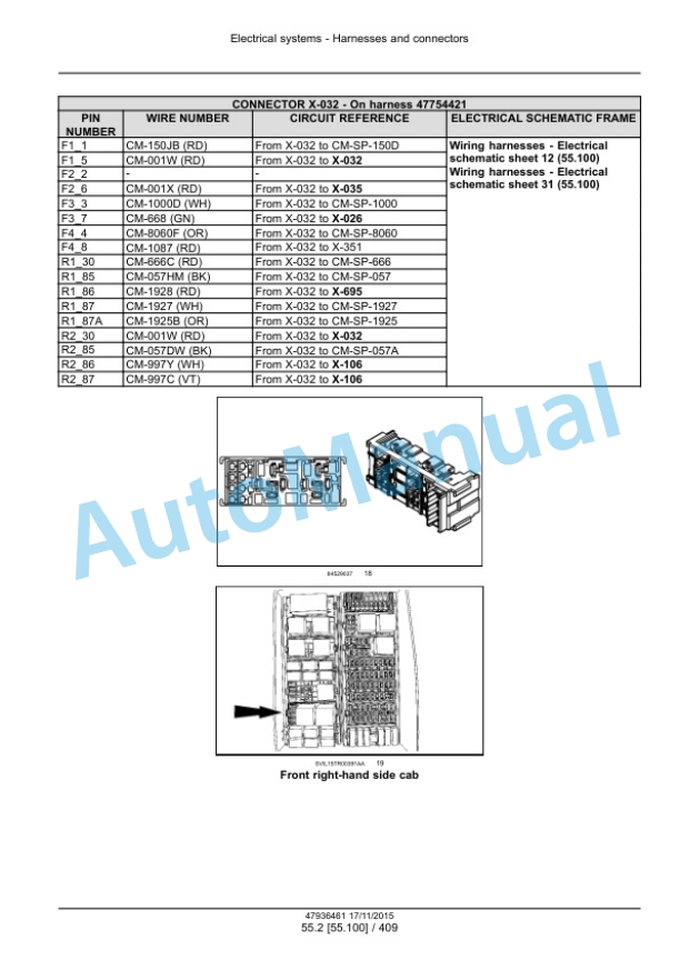 New Holland T7.175, T7.190, T7.210, T7.225 AutoCommand Stage IV Tractor Service Manual 47936461 3 New Holland T7.175, T7.190, T7.210, T7.225 AutoCommand Stage IV Tractor Service Manual 47936461 - Image 3